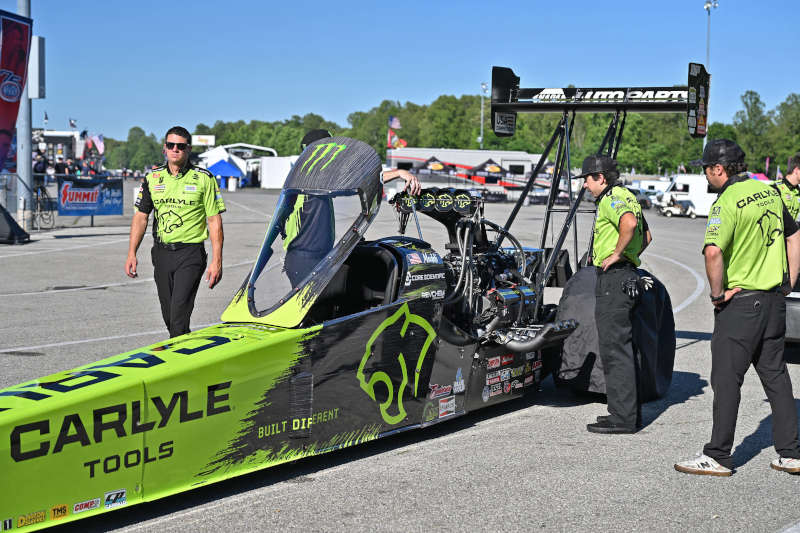 Maddi Gordon Carlyle Tools dragster NHRA Potomac Nationals 2026 