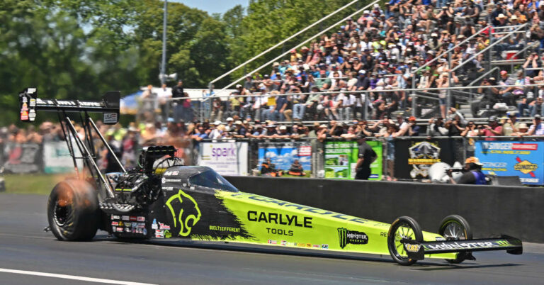 Maddi Gordon Carlyle Tools dragster NHRA Potomac Nationals 2026