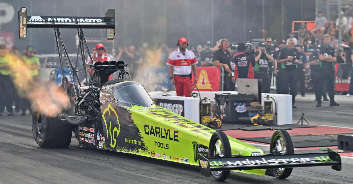 Maddi Gordon Carlyle Tools dragster NHRA Thunder Valley Bristol 2026