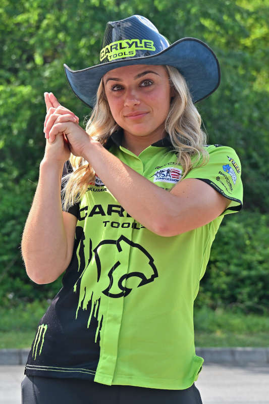 Maddi Gordon Carlyle Tools dragster NHRA Thunder Valley Bristol 2026 
