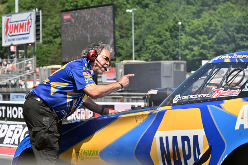 Ron Capps Legends of Thunder Valley 2026 NAPA funny car NHRA 