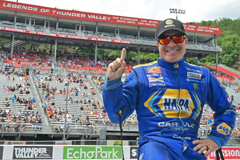 Ron Capps Legends of Thunder Valley 2026 NAPA funny car NHRA 
