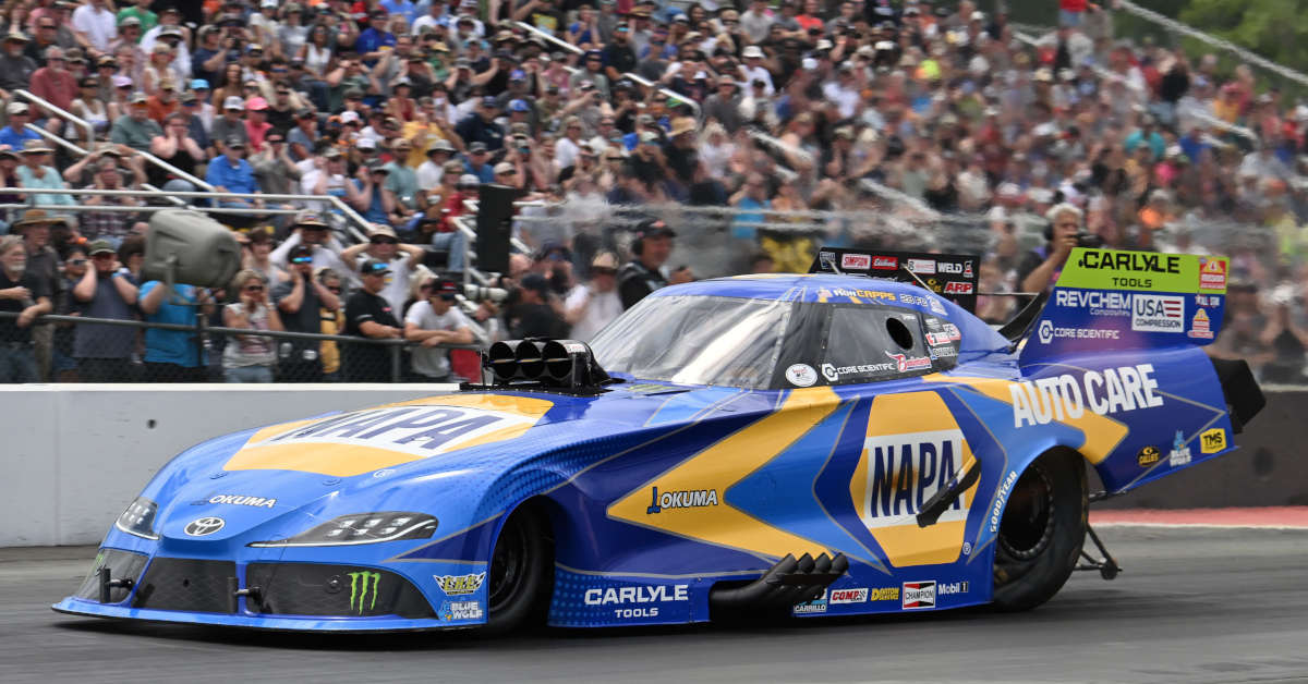 Ron Capps NAPA Auto Care NHRA New England Nationals 2026