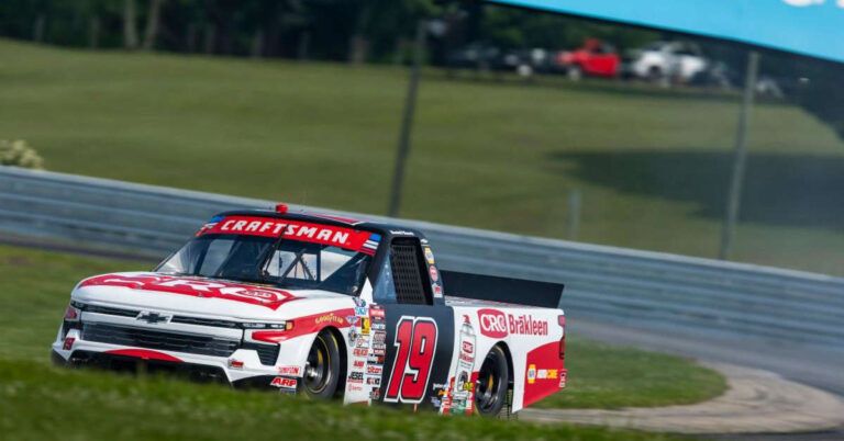 Daniel Hemric 19 CRC Brakleen MHR Lime Rock 2026