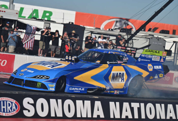 Ron Capps NAPA Auto Parts Funny Car NHRA Sonoma 2026