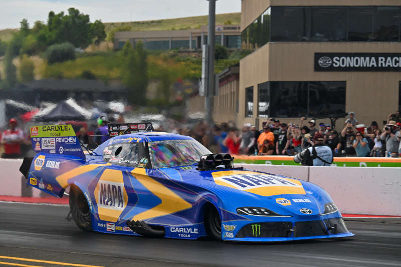 Ron Capps NAPA Auto Parts Funny Car NHRA Sonoma 2026