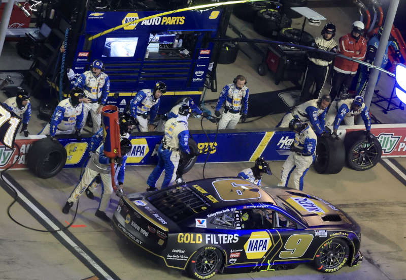 Chase Elliott NAPA Gold Filters 9 NASCAR Cup Series Chase 2026 Bristol 