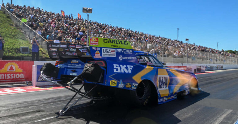 Ron Capps NAPA Auto Care 2026 NHRA Nationals The Rock