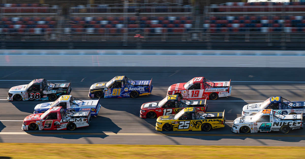 Christian Eckes NAPA AccuFit 91 NASCAR Trucks Chase Talladega