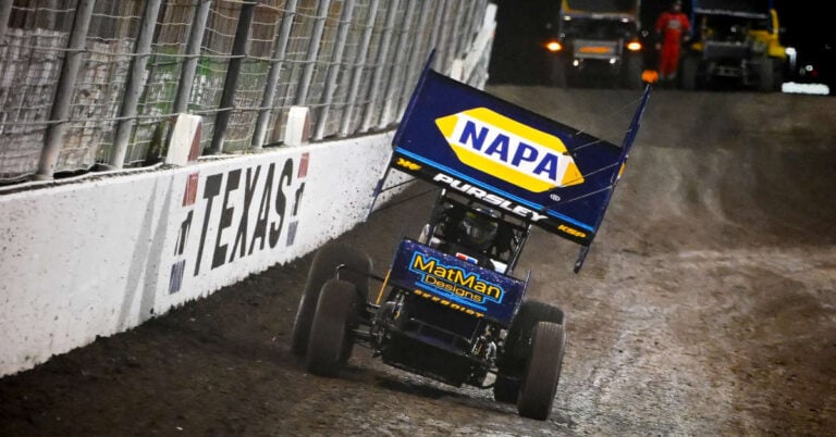 Daison Pursley 2026 High Limit Racing finale Texas NAPA 9
