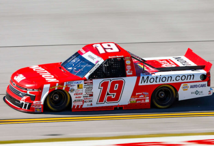Daniel Hemric 19 NASCAR Talladega 2026 Chase Motion Industries