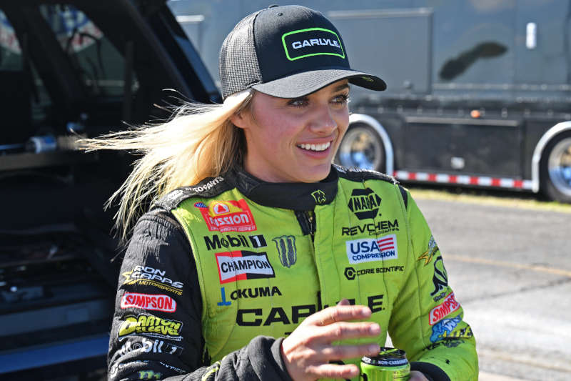 Maddi Gordon Carlyle Tools Texas NHRA FallNationals 2026