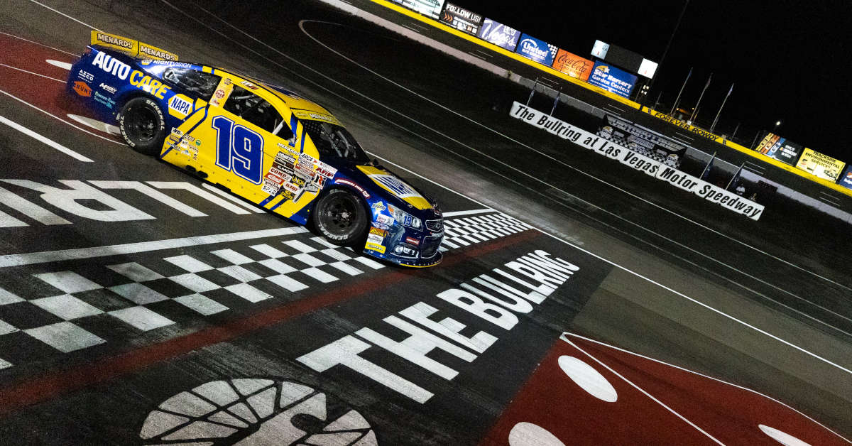 Mason Massey finished sixth in the Kyle Busch Classic at The Bullring at Las Vegas Motor Speedway after a late-race shot at the win slipped away in the closing laps of the 151-lap event.
