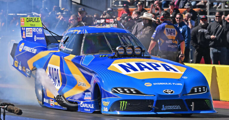 Ron Capps NAPA Auto Care FC Texas NHRA FallNationals 2026